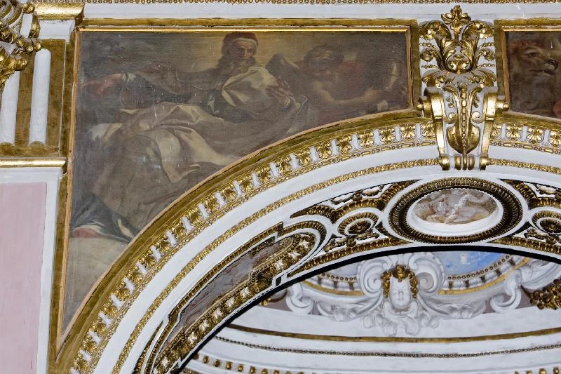 San Pio V papa in olio su tela